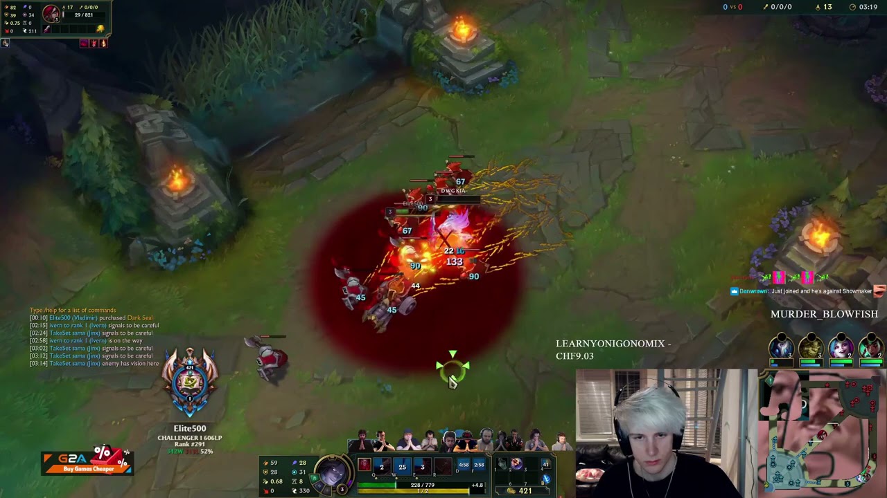 SHOWMAKER VS. ELITE500  1V1 KATARINA VS. VLADIMIR