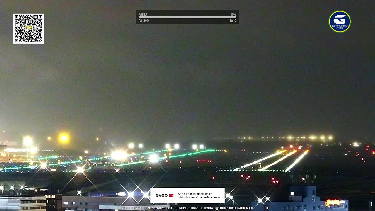 SBGR 10L LIVE - Aeroporto Internacional de S&atilde;o Paulo AO VIVO - GRU Airport - 24/01 Manh&atilde;