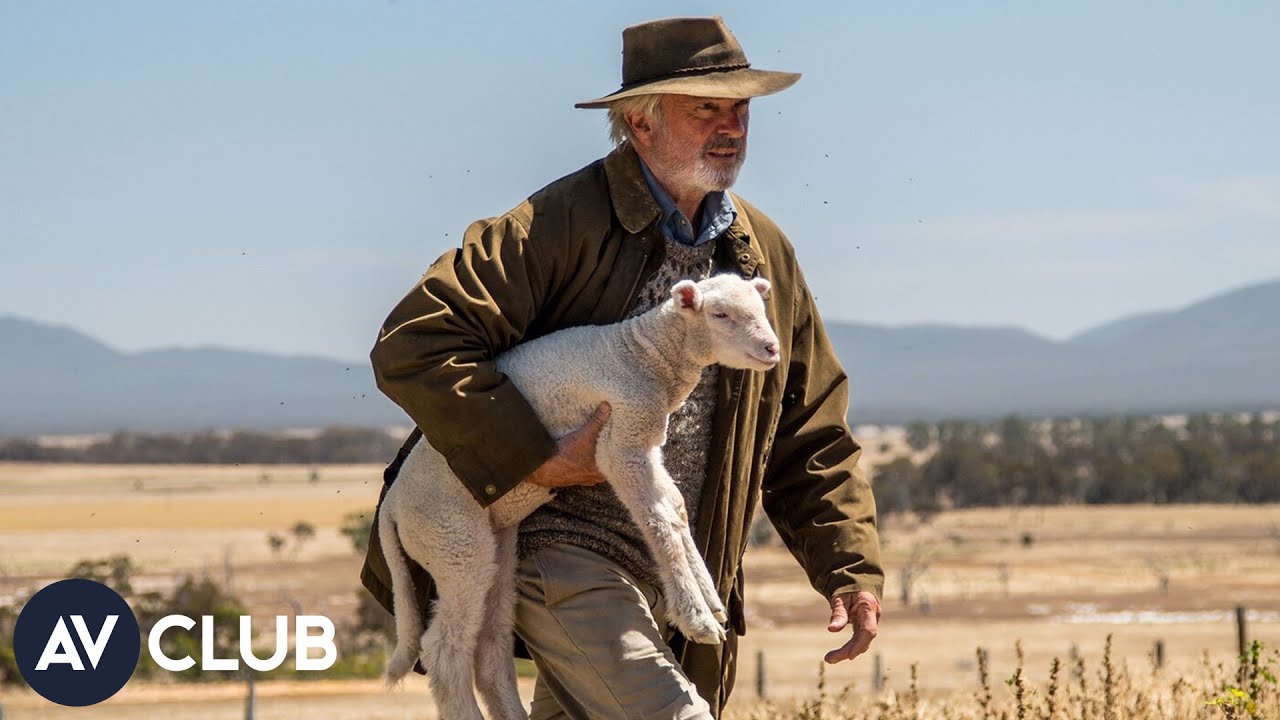 Rams' Sam Neill dishes on his bovine costars, shares photos of his beloved farm animals