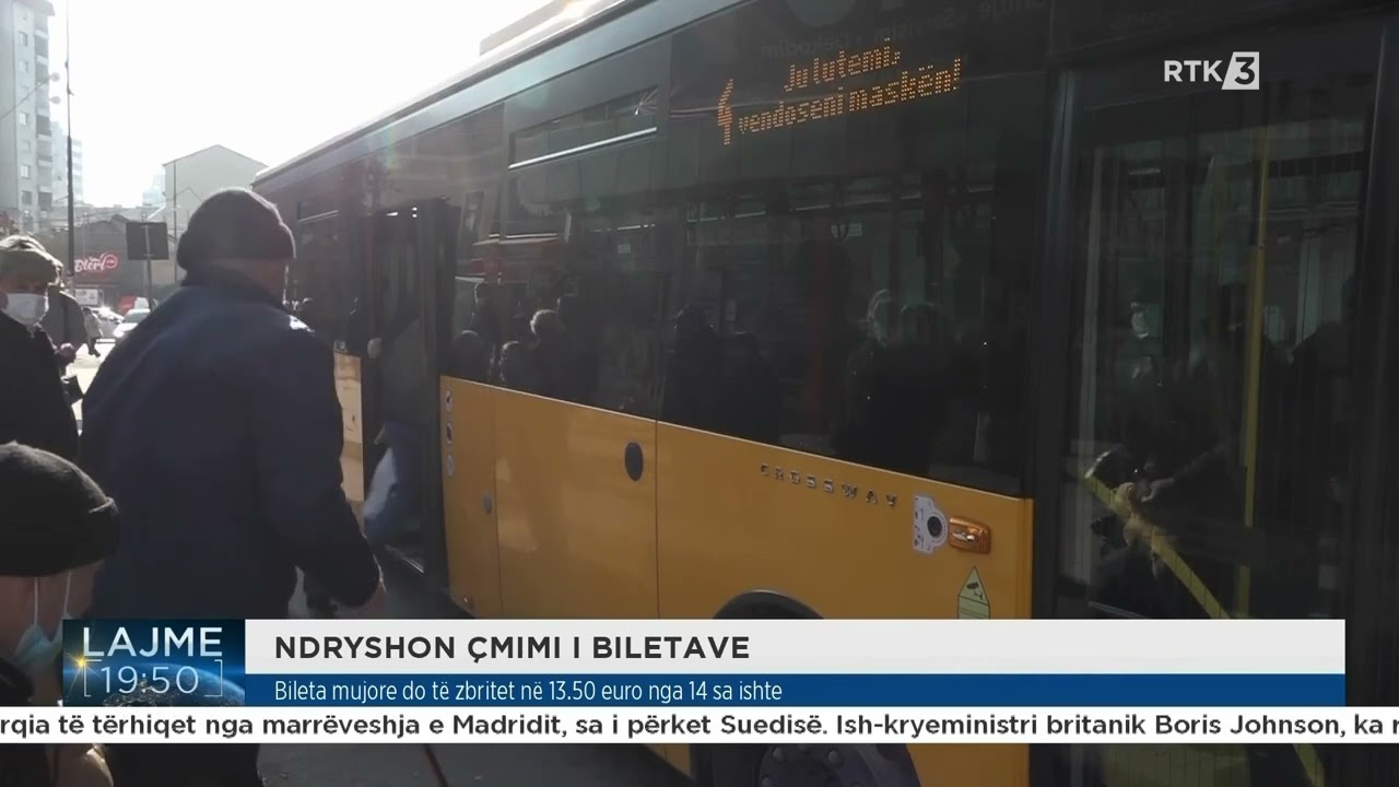 Nga nesër, bileta e Trafikut Urban do të kushtojë 50 centë