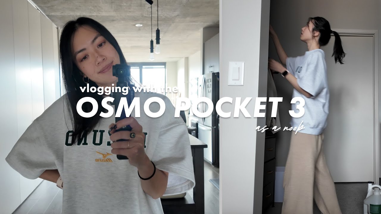 Vlogging with the DJI Osmo Pocket 3 - As a noob :)