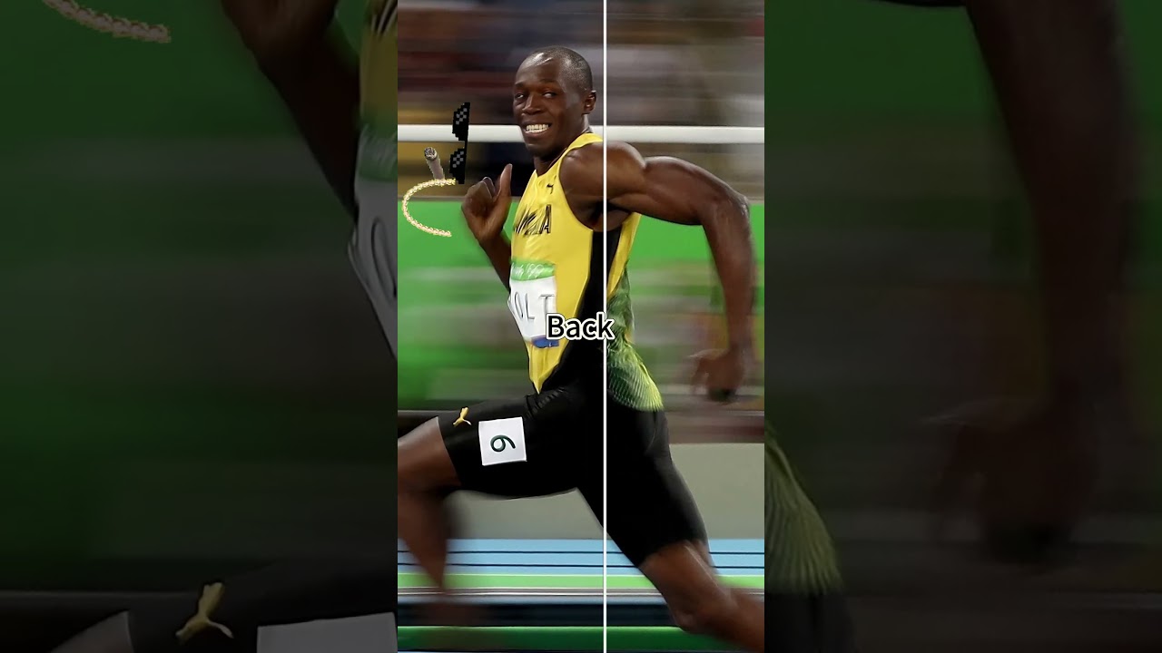 #usainbolt My coach told me that never look back #runninggames