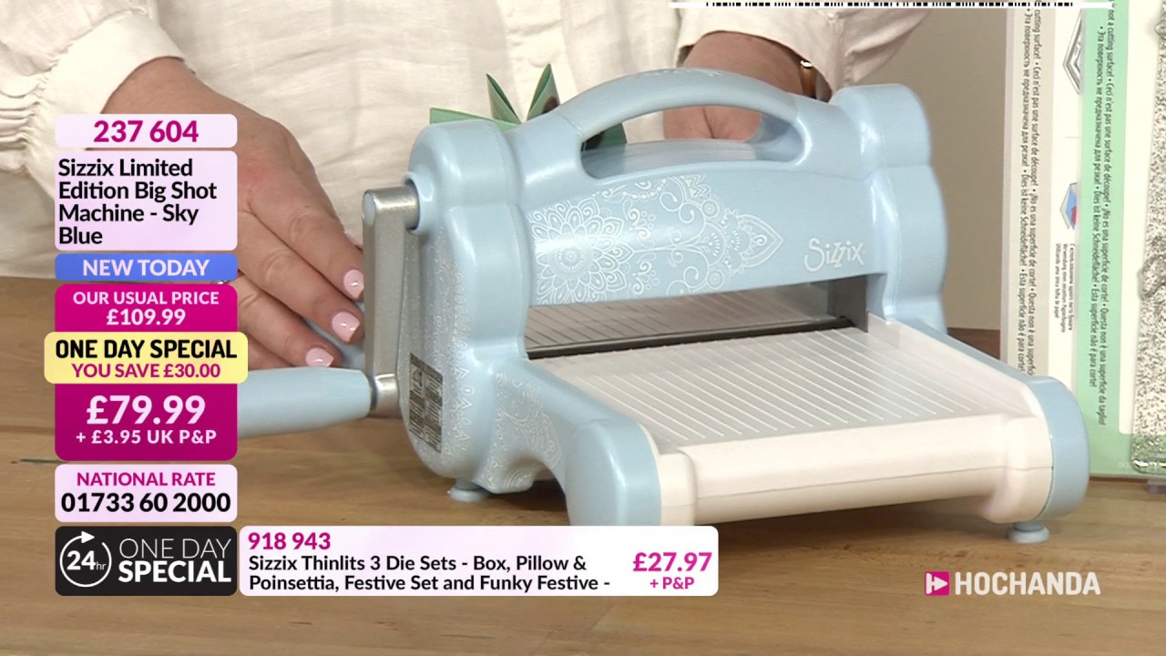 Sizzix Limited Edition Big Shot Reveal with Sharon Curtis