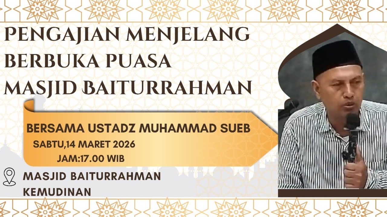 Masjid Baiturrahman kemudinan chanel sedang live sekarang!