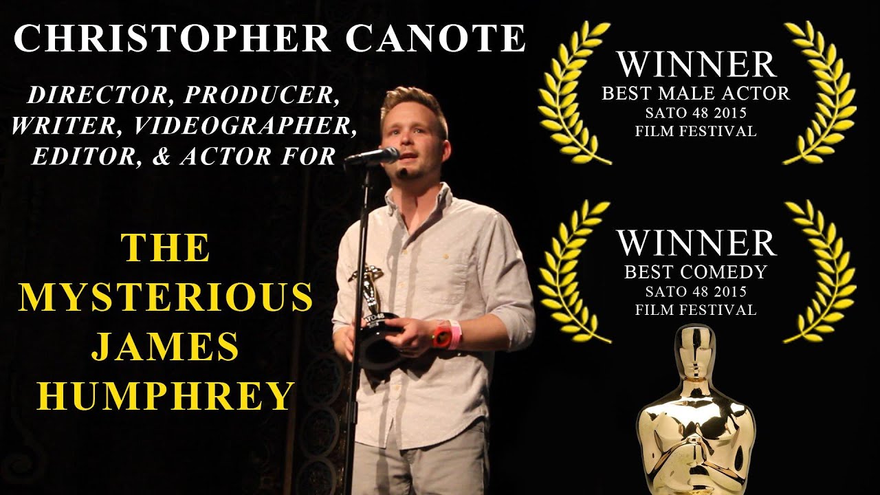 Chris Canote wins Best Male Actor and Best Comedy at SATO48 Film Festival 2015