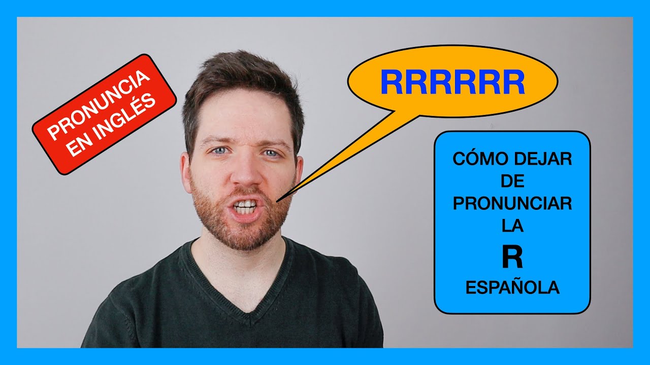Cómo PRONUNCIAR la R en inglés AMERICANO, BRITÁNICO Y ESCOCÉS / How to pronounce the R in English