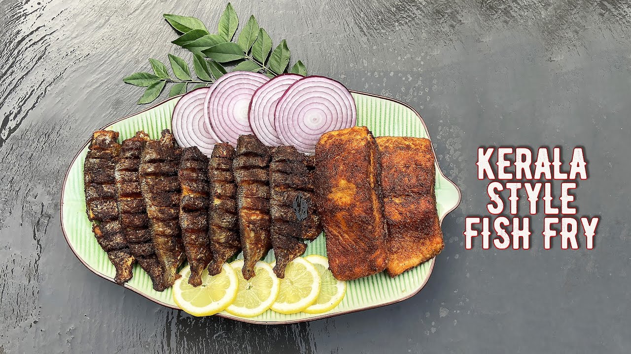 Kerala Style Fish Fry Recipe - Three Ways | കേരള സ്റ്റൈലിൽ മീൻ വറുത്തത്