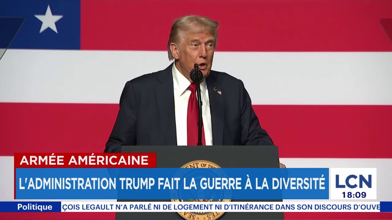 Arm&eacute;e am&eacute;ricaine: l'administration Trump fait la guerre &agrave; la diversit&eacute;