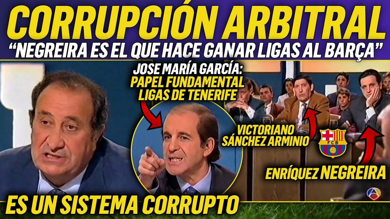 💥 DOCUMENTO INÉDITO: En 1994 YA SABÍAN lo de NEGREIRA y el BARCELONA y lo OCULTARON
