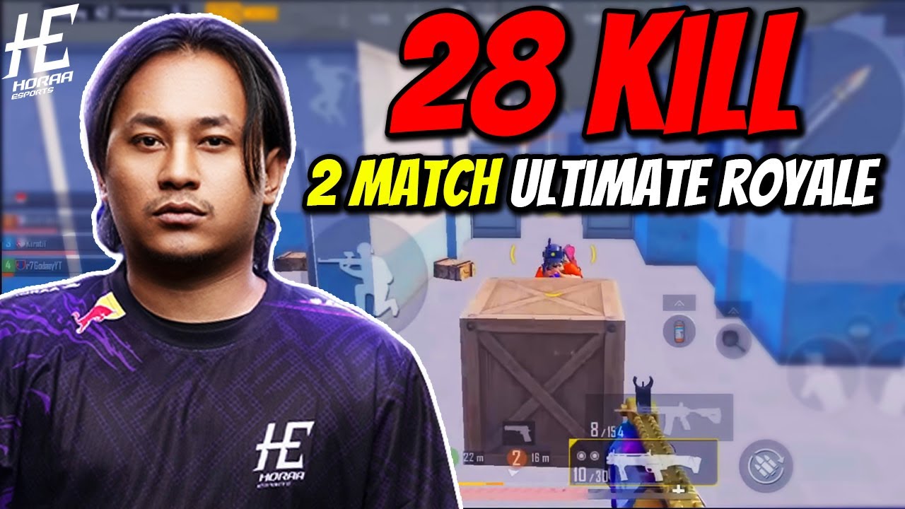 PUBG Mobile Nepal : Horaa.Sky 2 Match Ultimate Royale Highlight Ep.506