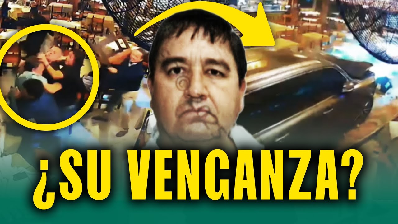Así fue pelea en el restaurante antes de que sujeto empotrara carro: 