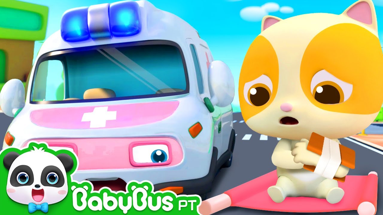 Super Ambul&acirc;ncia,Vamos L&aacute;! | Super Carro | Historinha | M&uacute;sica Infantil | Desenho Infantil | BabyBus