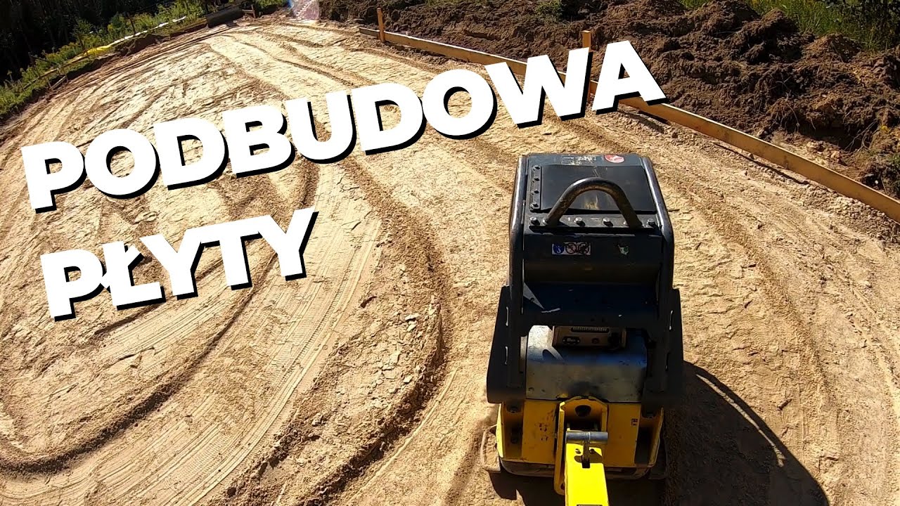 20. Przygotowanie podbudowy płyty fundamentowej. Budowa domu systemem gospodarczym. Dom 150 m2.