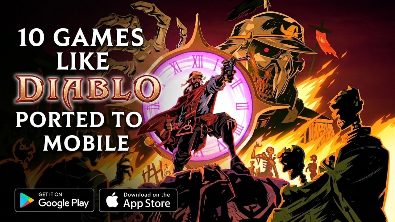 Top 10 Best ARPGs Like Diablo On Mobile: Ported From Consoles and PC