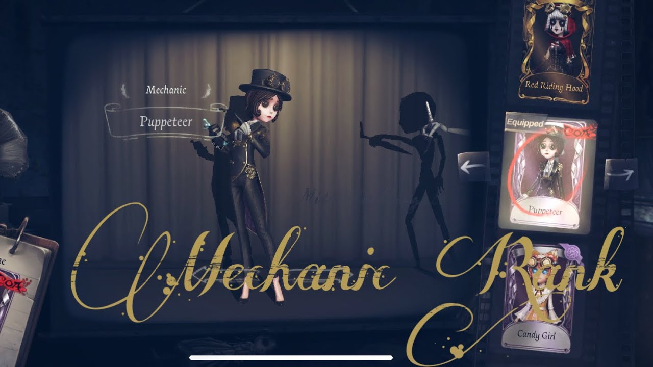 | Identity V | Mechanic | Rank Matches