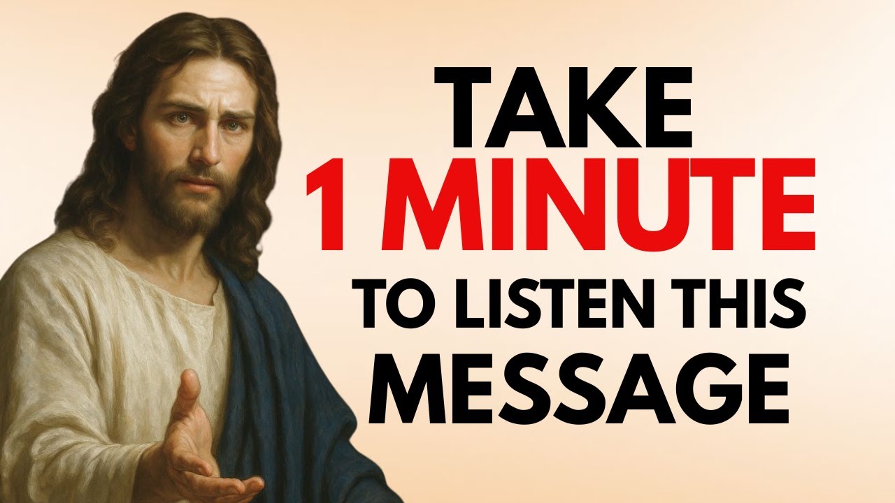 Jesus is asking only 1 minute from you...