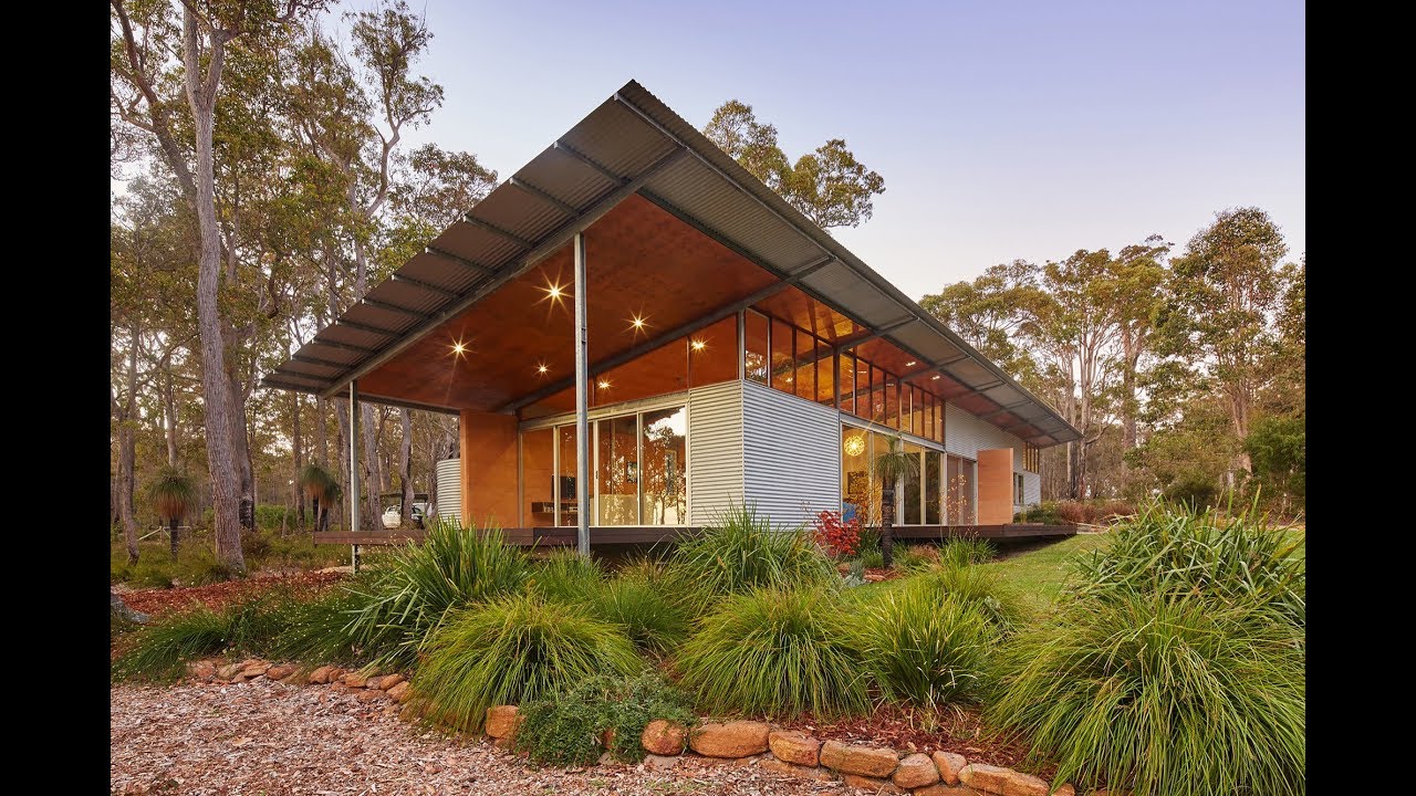 Passive Solar House Design Utilization in Bush House Located in Margaret River, Australia