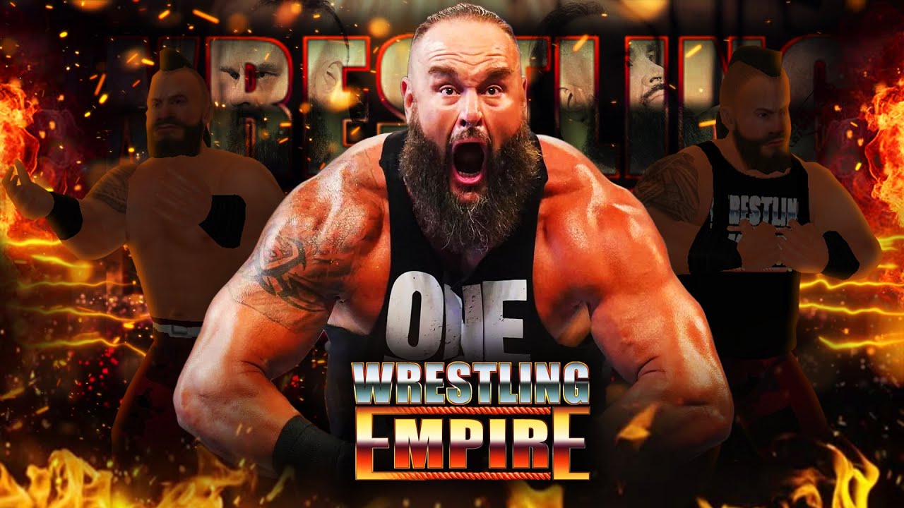 How To Make Braun Strowman in Wrestling Empire 2024 | ONE BIG SOB | Wrestling Empire | AWE