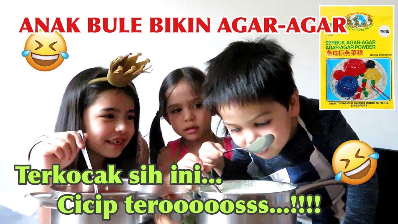 PERTAMA KALINYA BIKIN & MAKAN AGAR-AGAR 😂