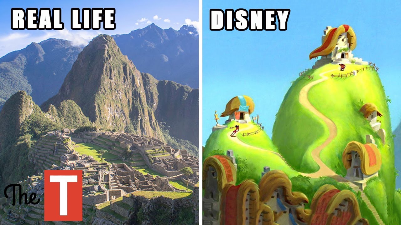 10 Disney Movie Locations That Exist IN REAL LIFE