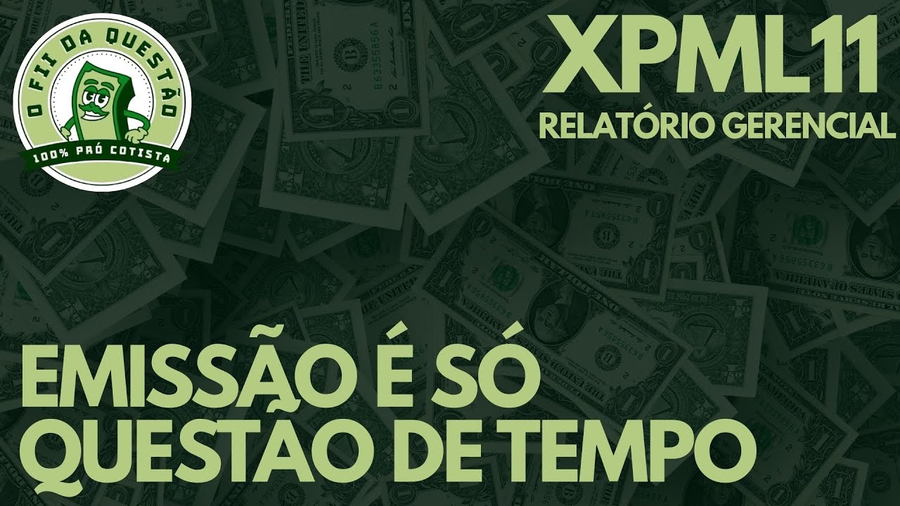 XPML11 - JOGARAM O VP PRA BAIXO E AGORA O FUNDO DEVE EMITIR