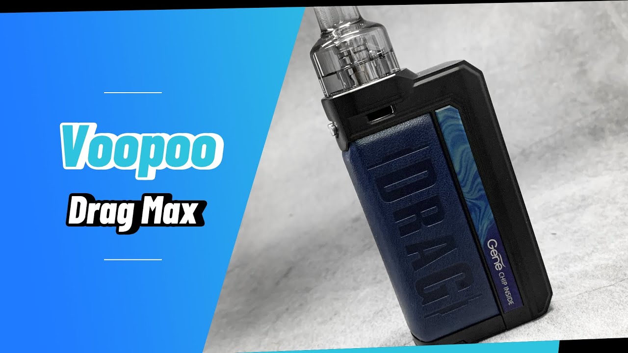 VOOPOO Drag Max Dual 18650 Pod Mod Kit Unboxing | Vapesourcing