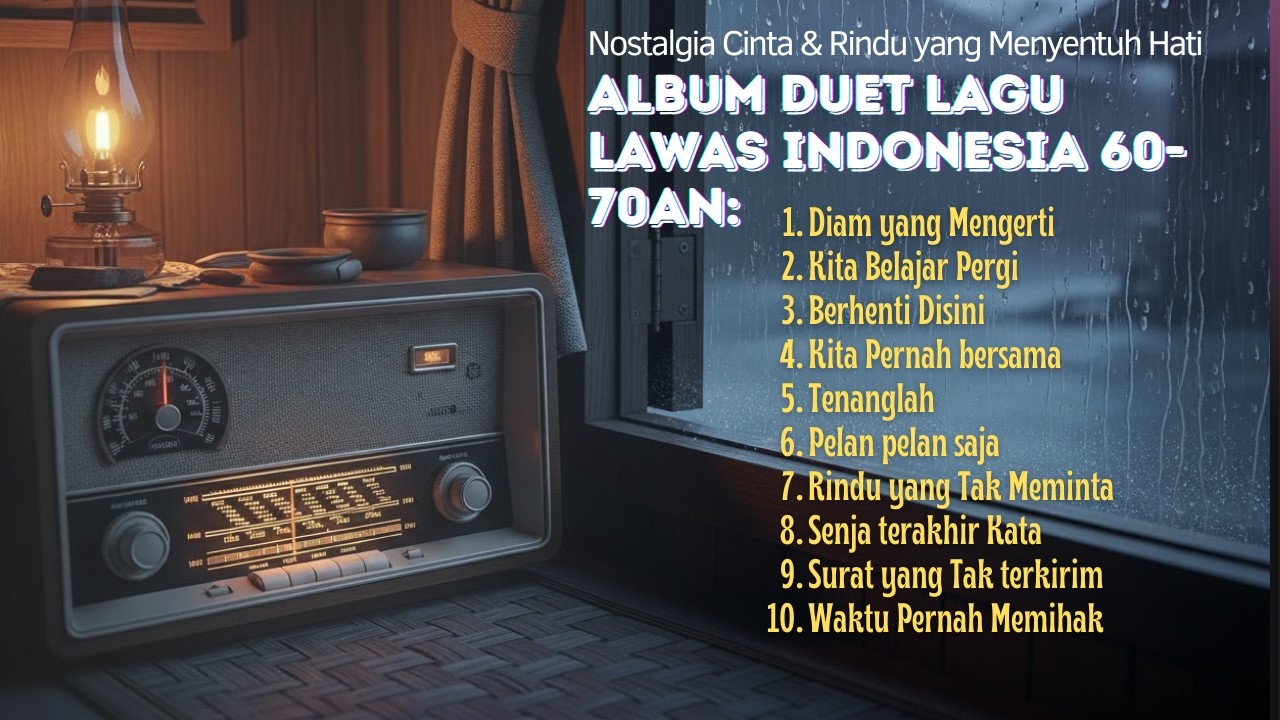 Album Duet Lagu Lawas Indonesia 60-70an | Nostalgia Cinta & Rindu yang Menyentuh Hati