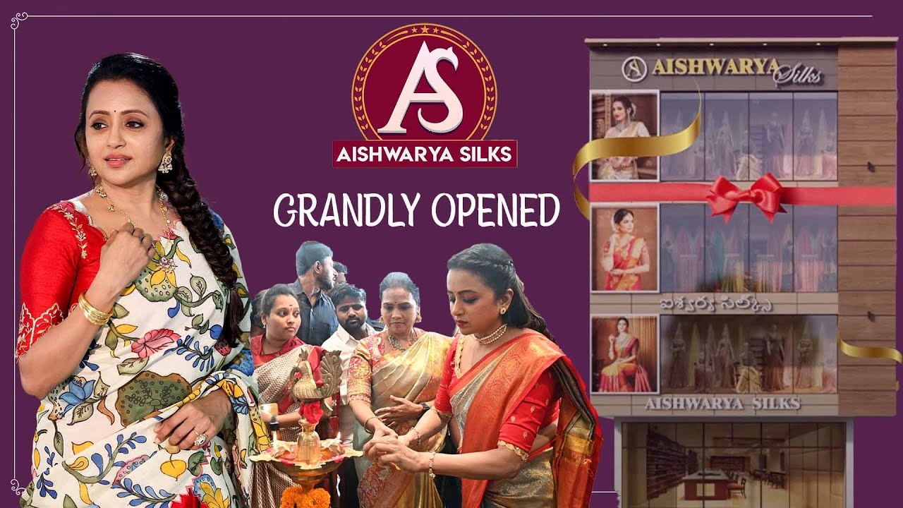 Grand Opening On Nov 20th|| Visit The Store For Sure|| Aishwarya Silks Welcome’s You!