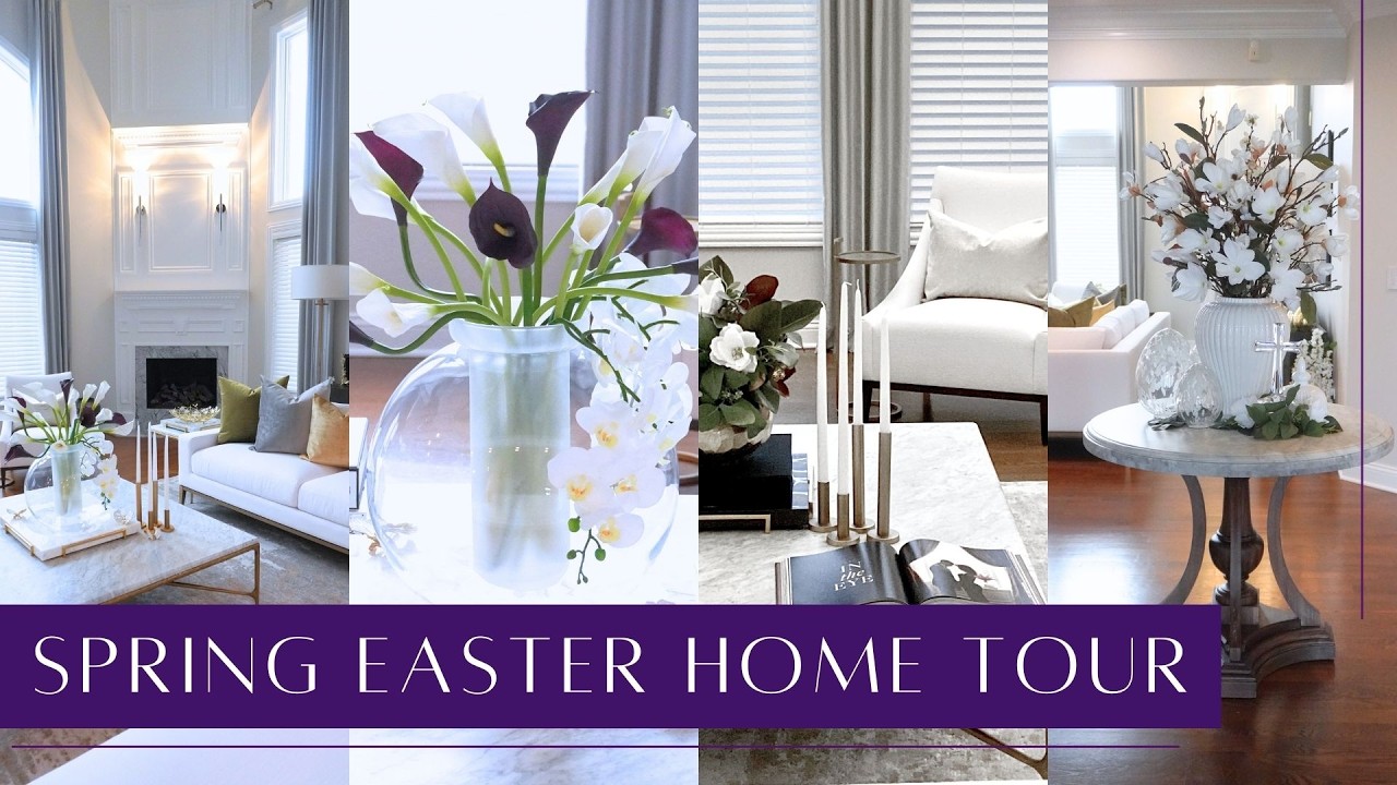 Spring Home Decor Easter Decorating Ideas 🌿 | Home Tour