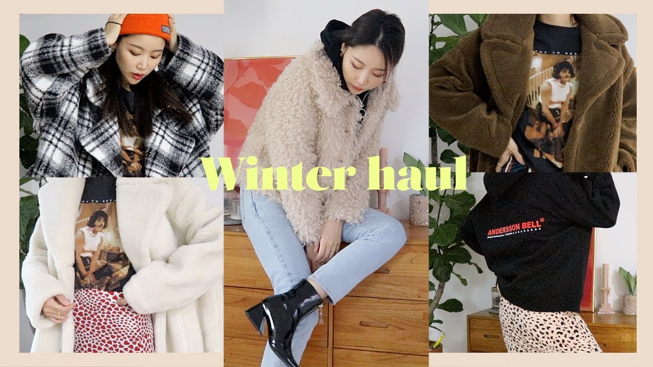 (Eng) WINTER FASHION HAUL 겨울을 위해 구매한 24가지 패션제품 | kinda cool