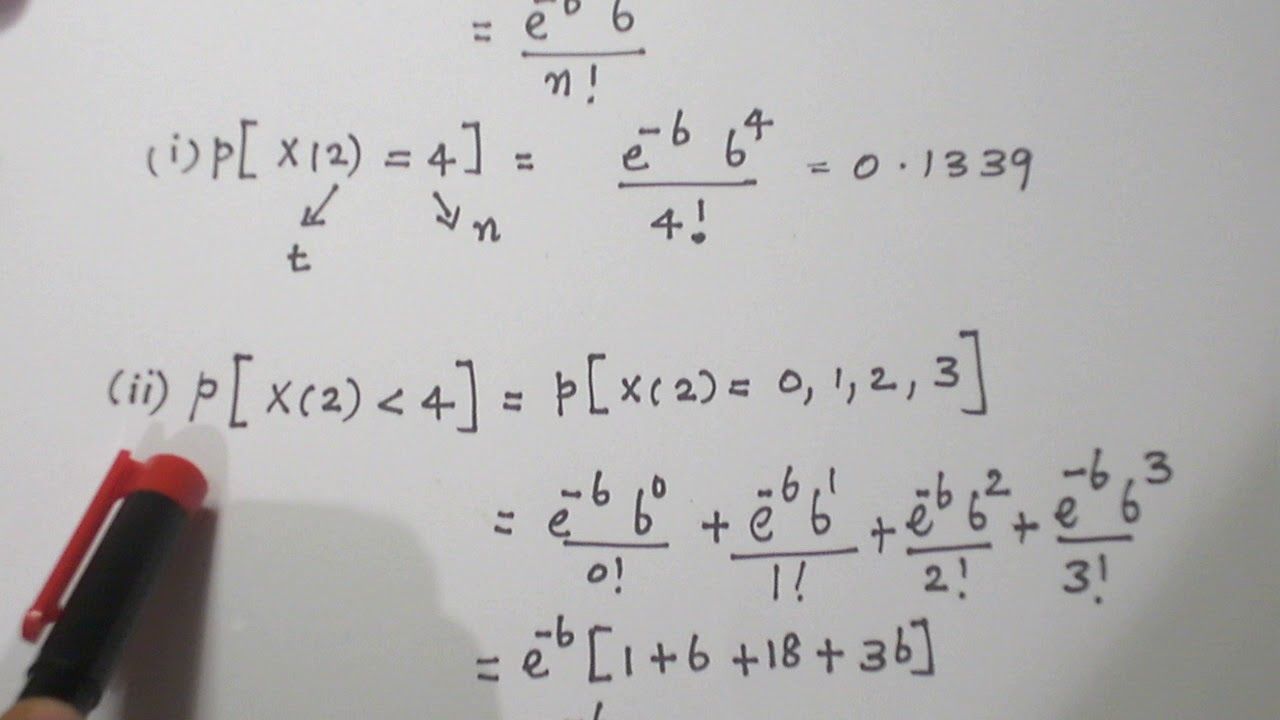 POISSON PROCESS PROBLEM 1