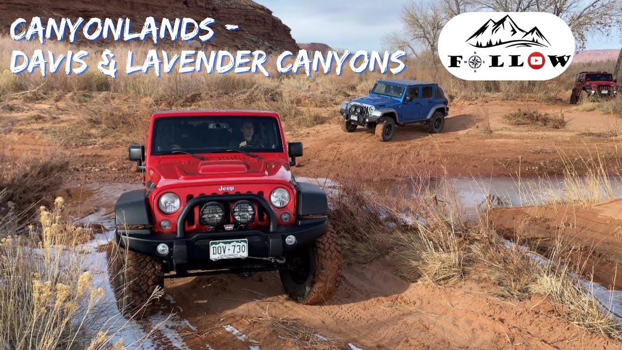 Canyonlands National Park - Davis & Lavender Canyon