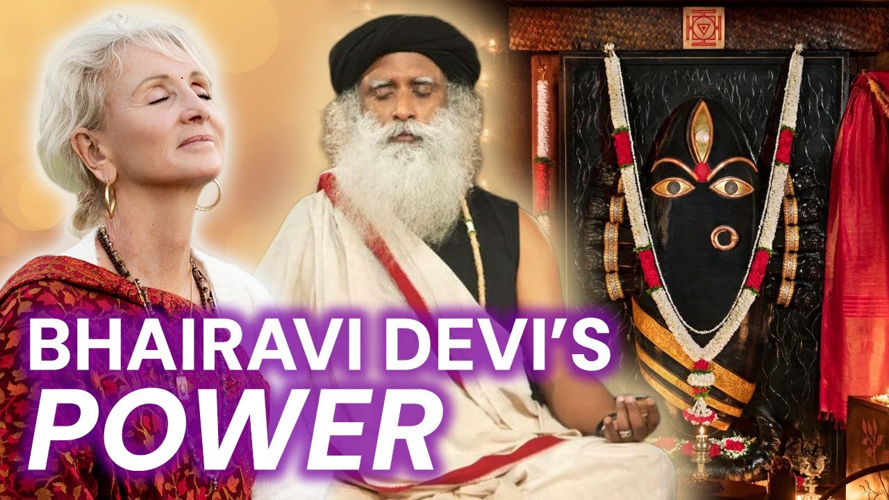 Моя мистическая встреча с Бхайрави Деви в храме Садхгуру.