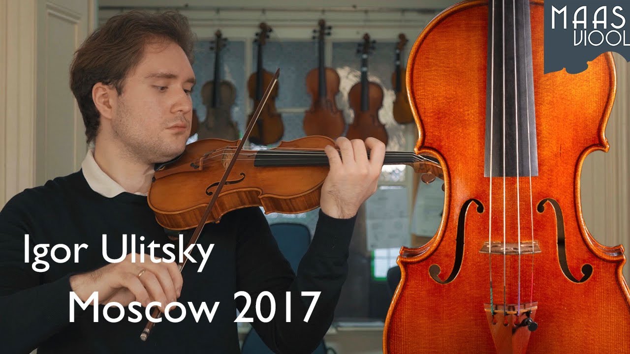 Modern Violin by Igor Ulitsky, Moscow 2017 | Performance by Daniils Cirics