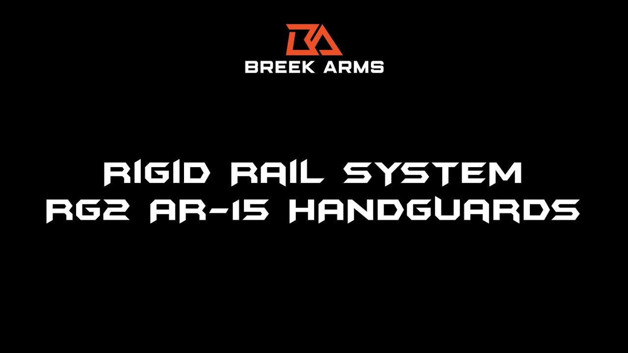 RG2 MLOK AR-15 Handguard Installation Instructions by Breek Arms