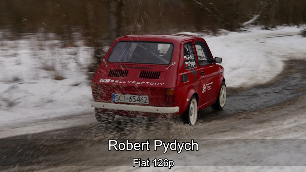 short Robert Pydych - Fiat 126p | Trening Rally Park Kaczyce