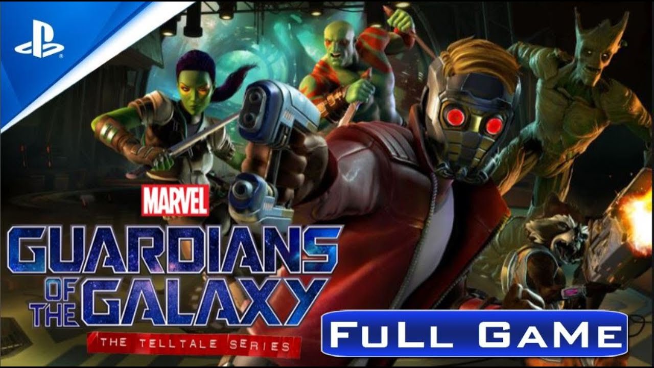 Guardians of the Galaxy: The Telltale Series PS4 (Full Game Walkthrough)
