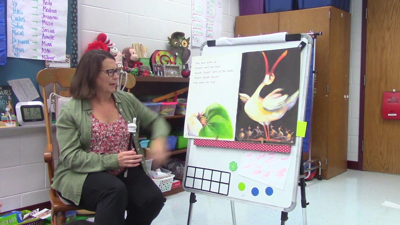 Day 1 Shared Reading of a Big Book in First Grade