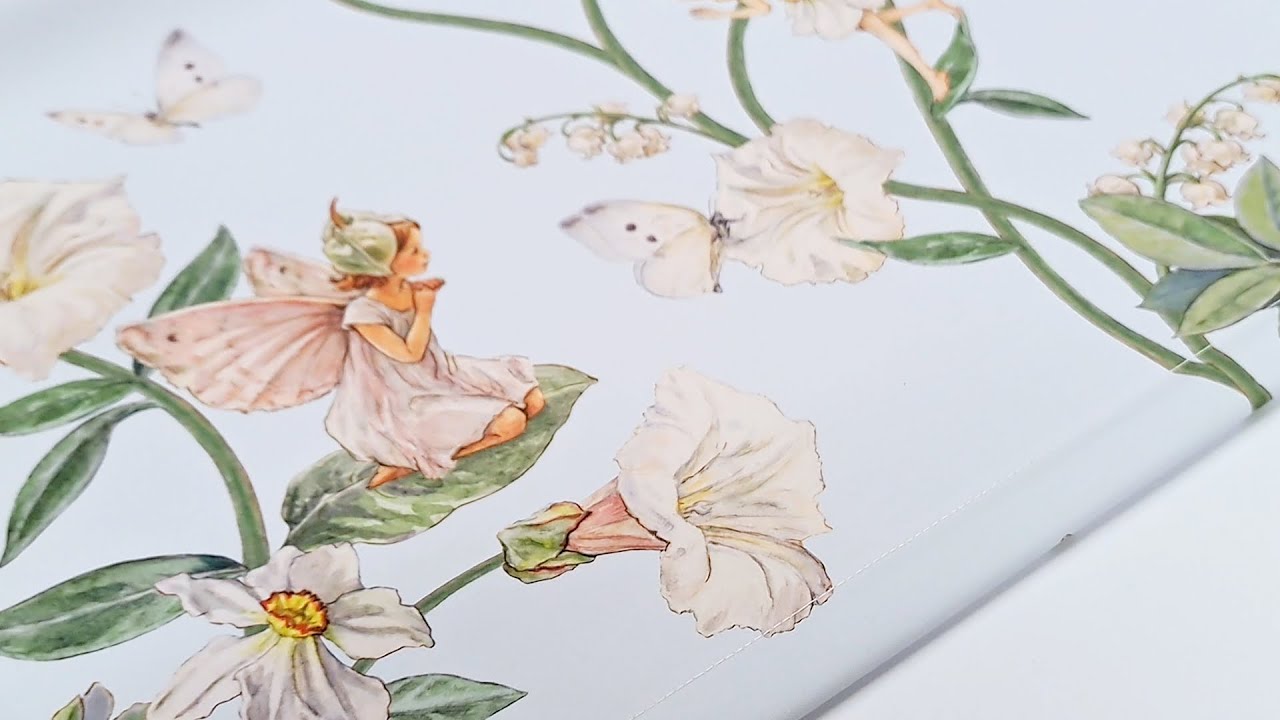 The Narcissus Flower Fairy Roller Blind - Product Overview