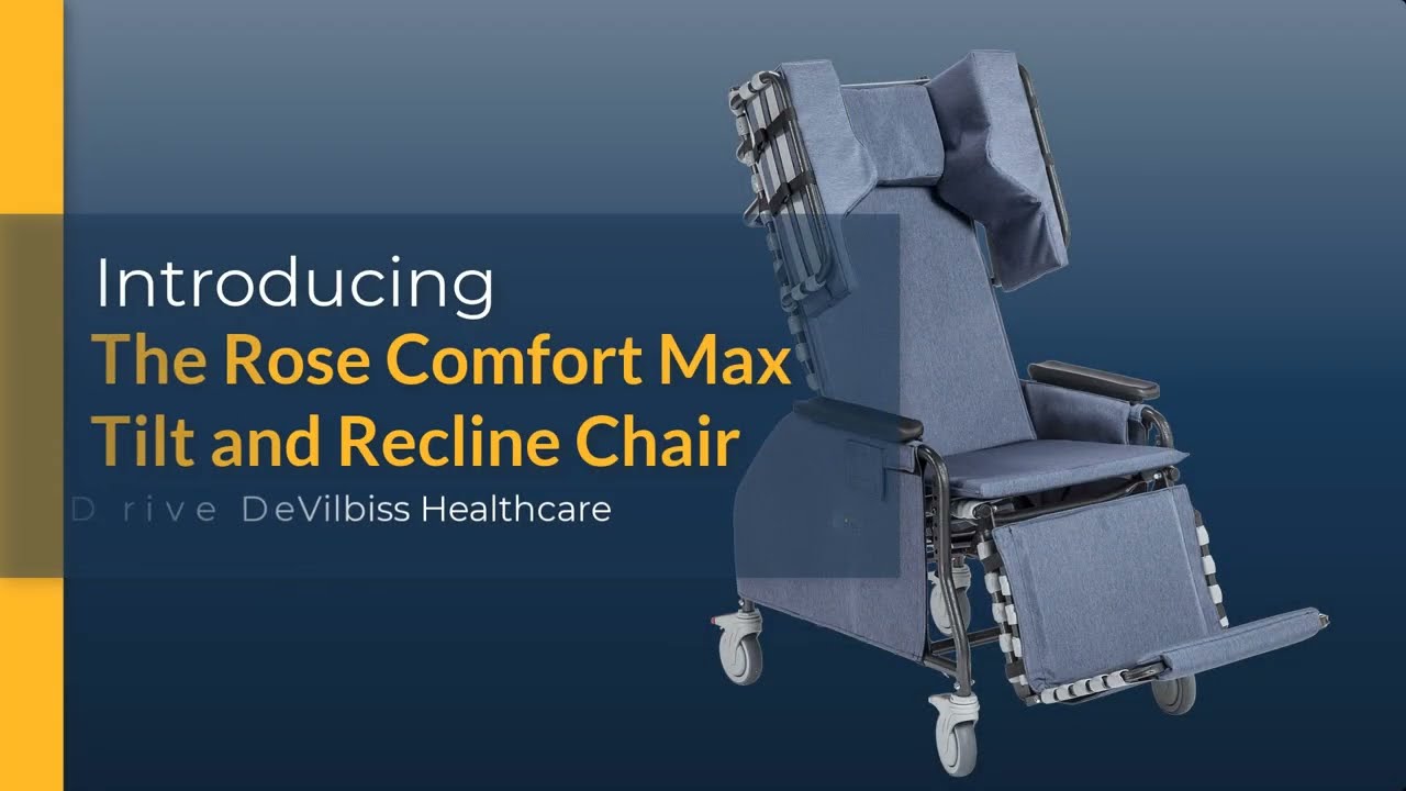 Rose Comfort Max Tilt and Recline Chair Demonstration for Long Term Care Distributors
