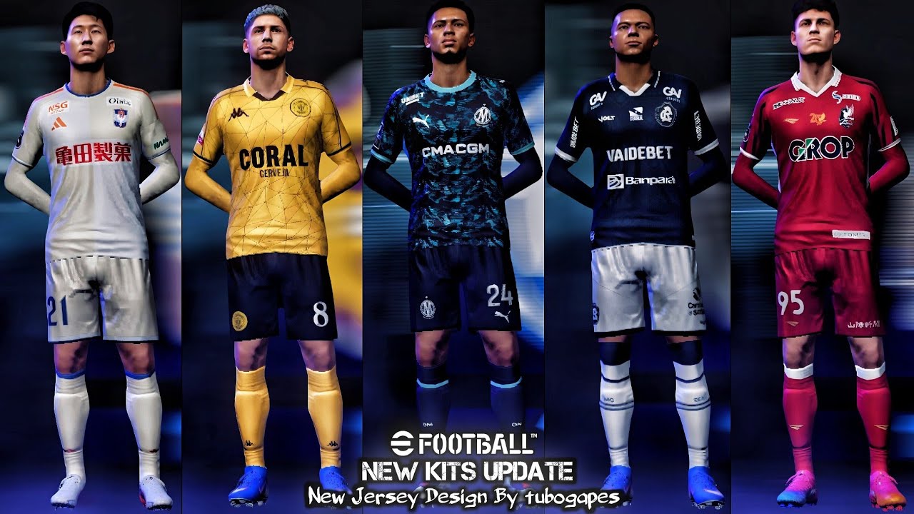 New Jersey🔥 eFootball 2027 Mobile Best Kits Design Update