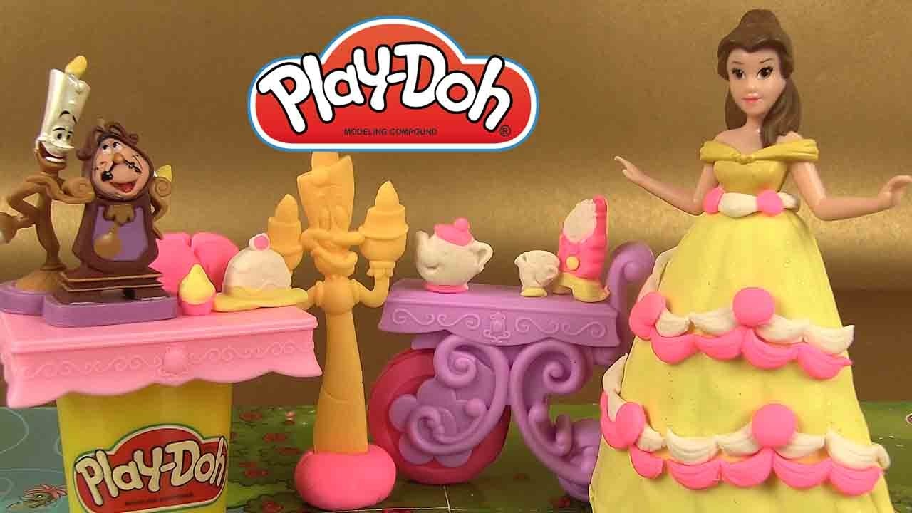Play Doh La Belle et la Bête 2017 Banquet C’est la Fête Pâte à Modeler