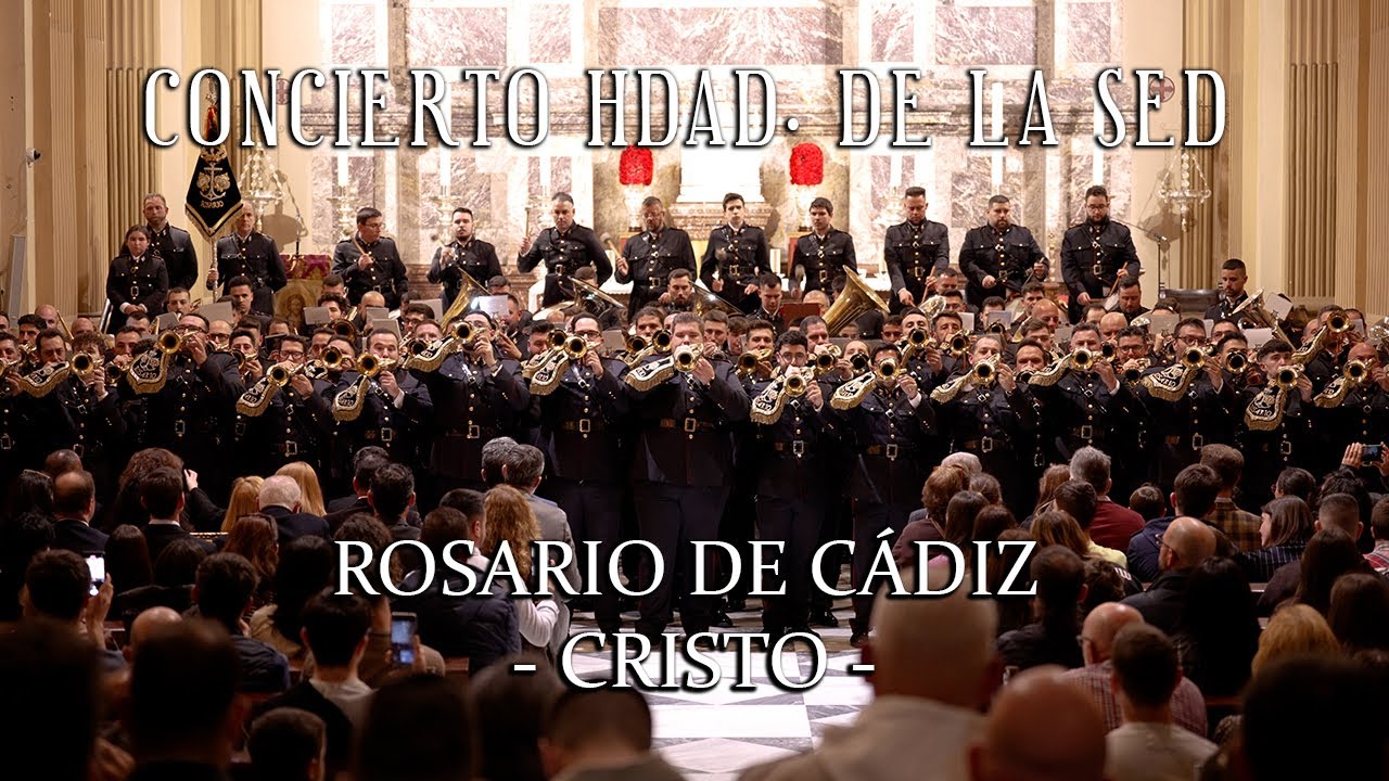 [4K] ROSARIO DE CÁDIZ | CRISTO | HDAD. DE LA SED | MULTICAMARA| 2023