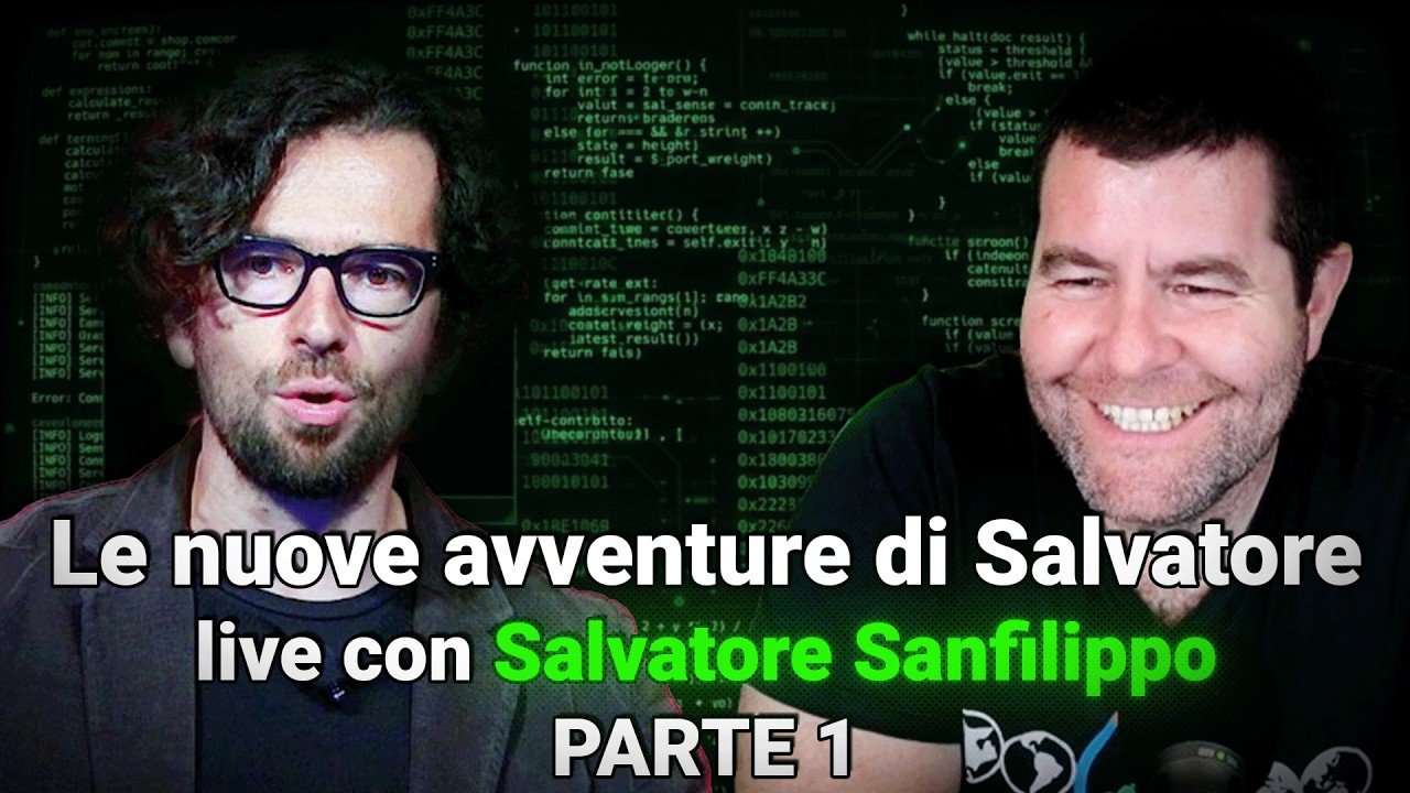 Le Nuove Avventure di Salvatore Sanfilippo | Live con @antirez PARTE 1