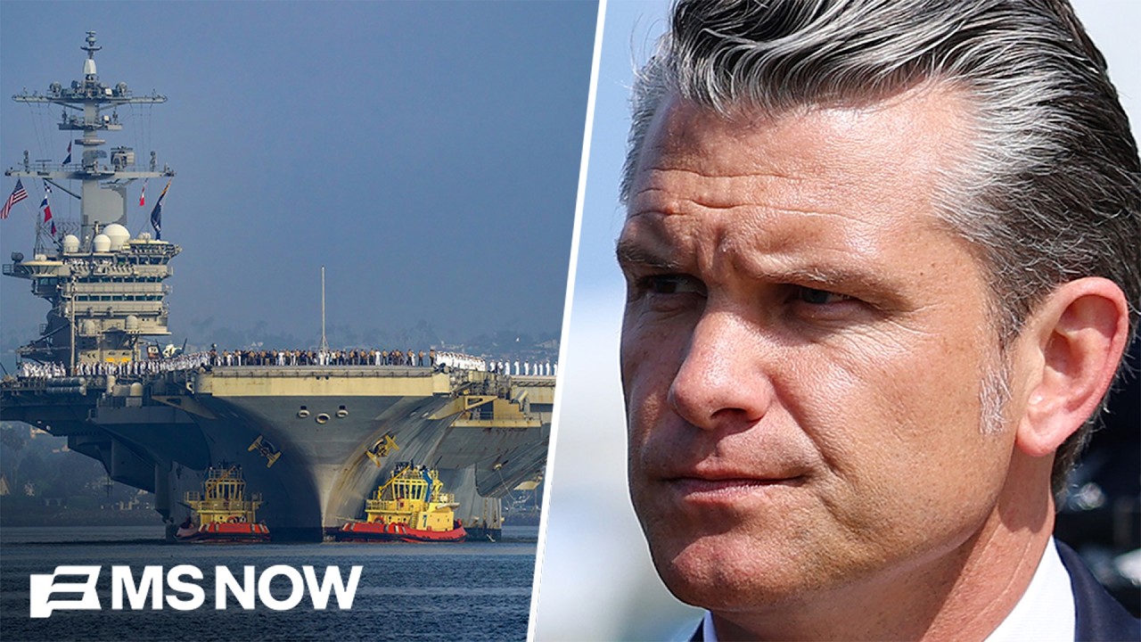 BREAKING POINT? USS Lincoln returns home as PANIC grows over state of U.S. Navy