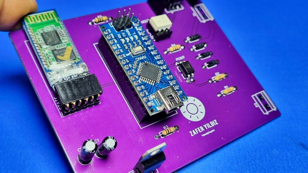DIY Bluetooth AC DIMMER с Arduino | Контроль интенсивности света лампочки переменного тока
