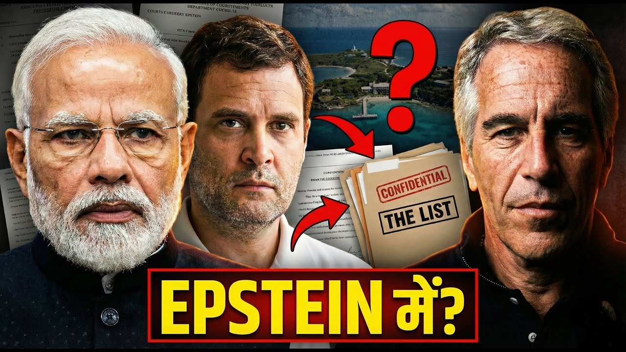 Epstein Files India: Modi&ndash;Rahul Aur Godi Media | Funny India Show