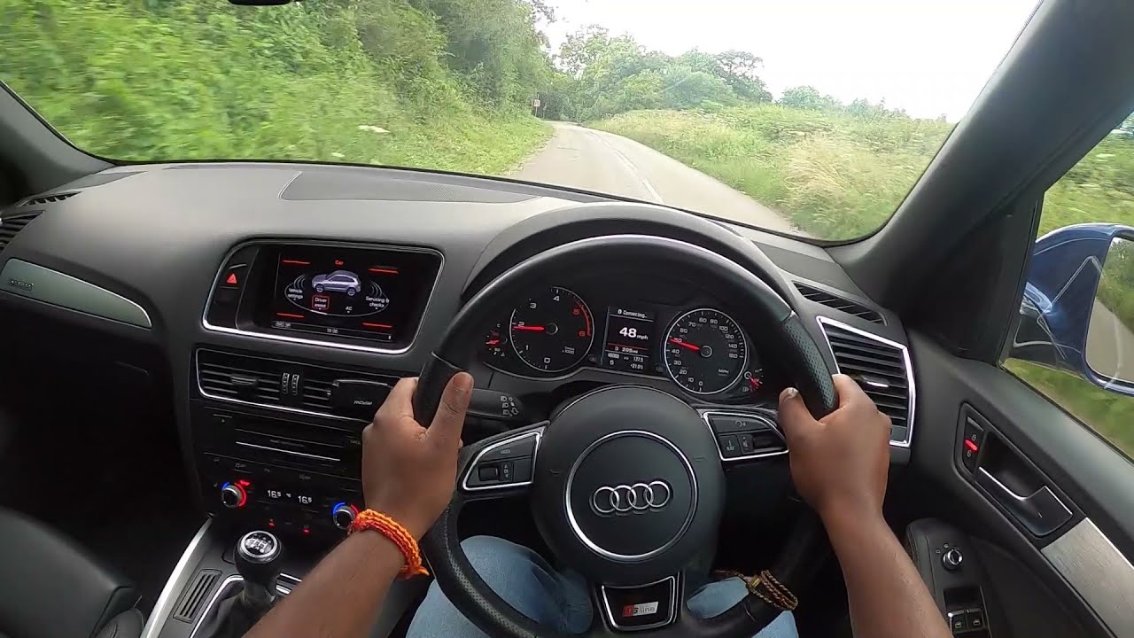 Audi Q5 2.0 TDI (190bhp) Quattro S Line Plus POV Day Test Drive 2016