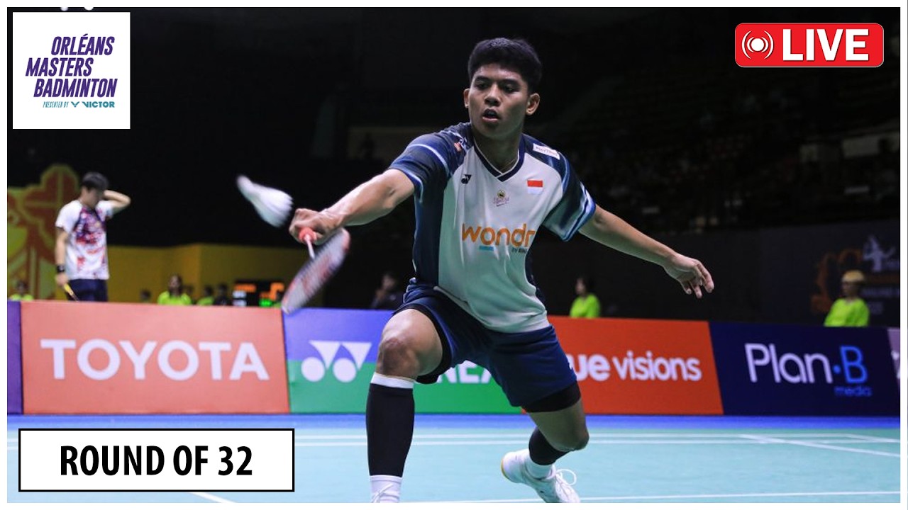 🔴 LIVE NOW | Round of 32 | Orleans Masters Badminton 2026 | Live Score