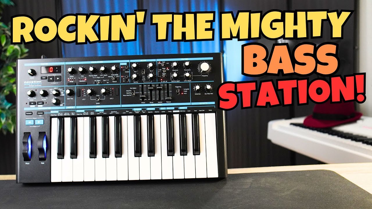 NOVATION BASS STATION 2 Sound Demo